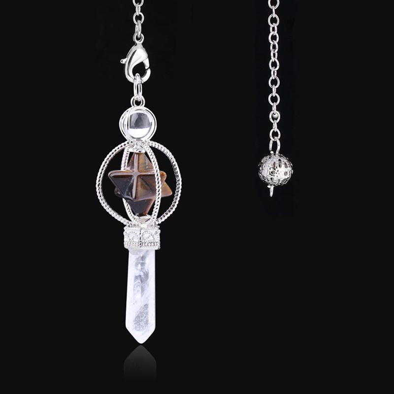 Natural Crystal Stone Pendulum