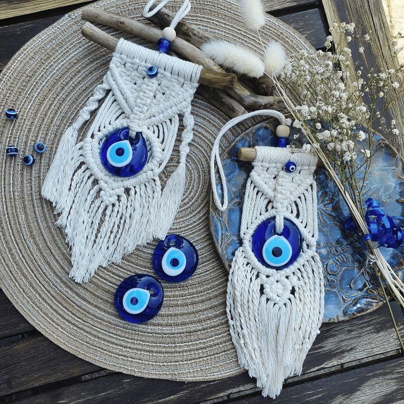 Olivenorma Evil Eye Wall Hanging Handmade Decoration Ornament