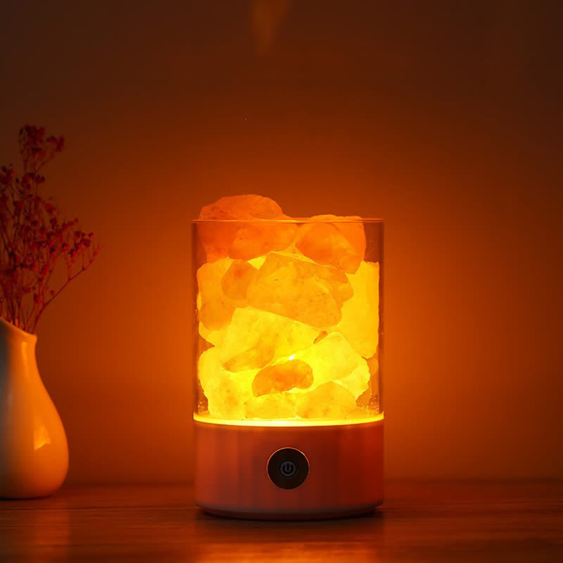 Olivenorma Natural Himalayan Pink Salt Atmosphere Lamp