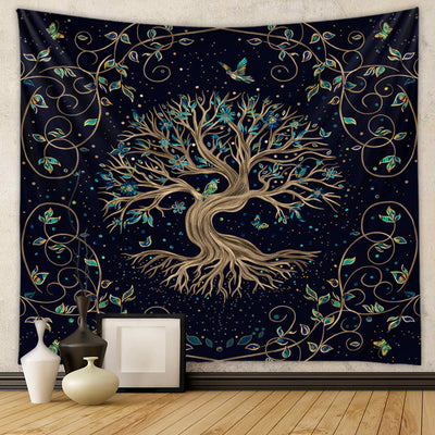 Olivenorma Tree of Life Wall Hanging Mandala Colorful Tapestry