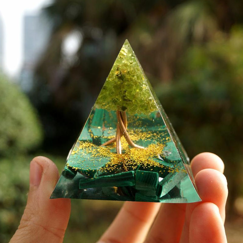 Olivenorma Tree Of Life Sacred Love Forest Orgone Pyramid