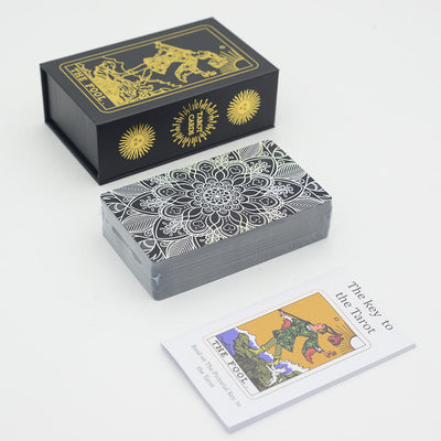 Olivenorma Bronzing Gold Foil Laser Bright Tarot Deck Cards