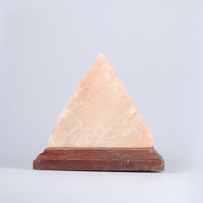 Olivenorma Fascinating Pyramid Himalayan Pink Salt Lamp