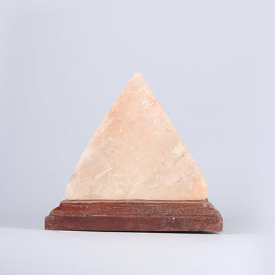 Olivenorma Fascinating Pyramid Himalayan Pink Salt Lamp