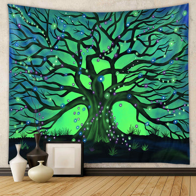 Olivenorma Tree of Life Wall Hanging Mandala Colorful Tapestry