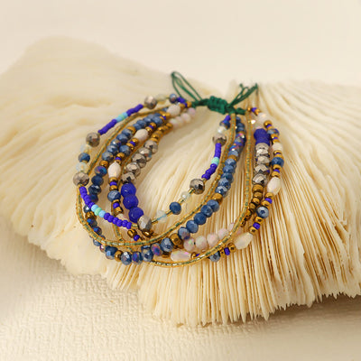 Olivenorma Round Beaded Vacation Bohemian Bracelets