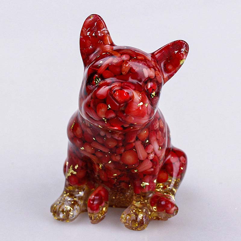 Olivenorma Natural Stone Puppy Decoration