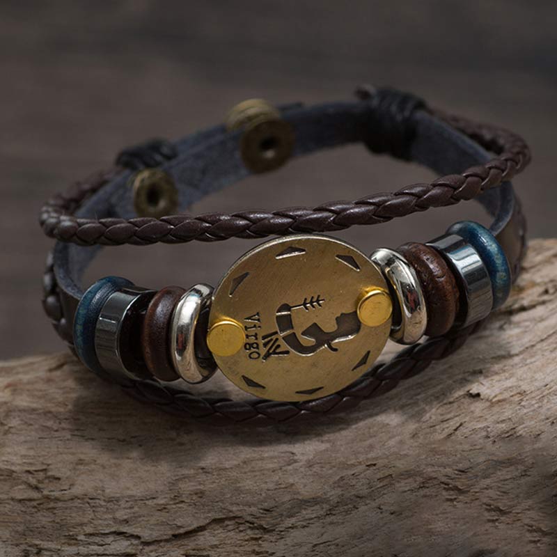 Olivenorma Zodiac Healing Weave Bracelet