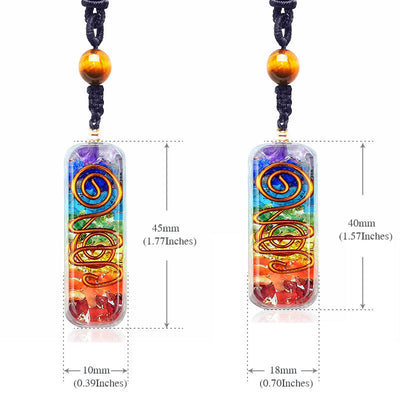 Olivenorma Orgone Chakra Healing Necklace