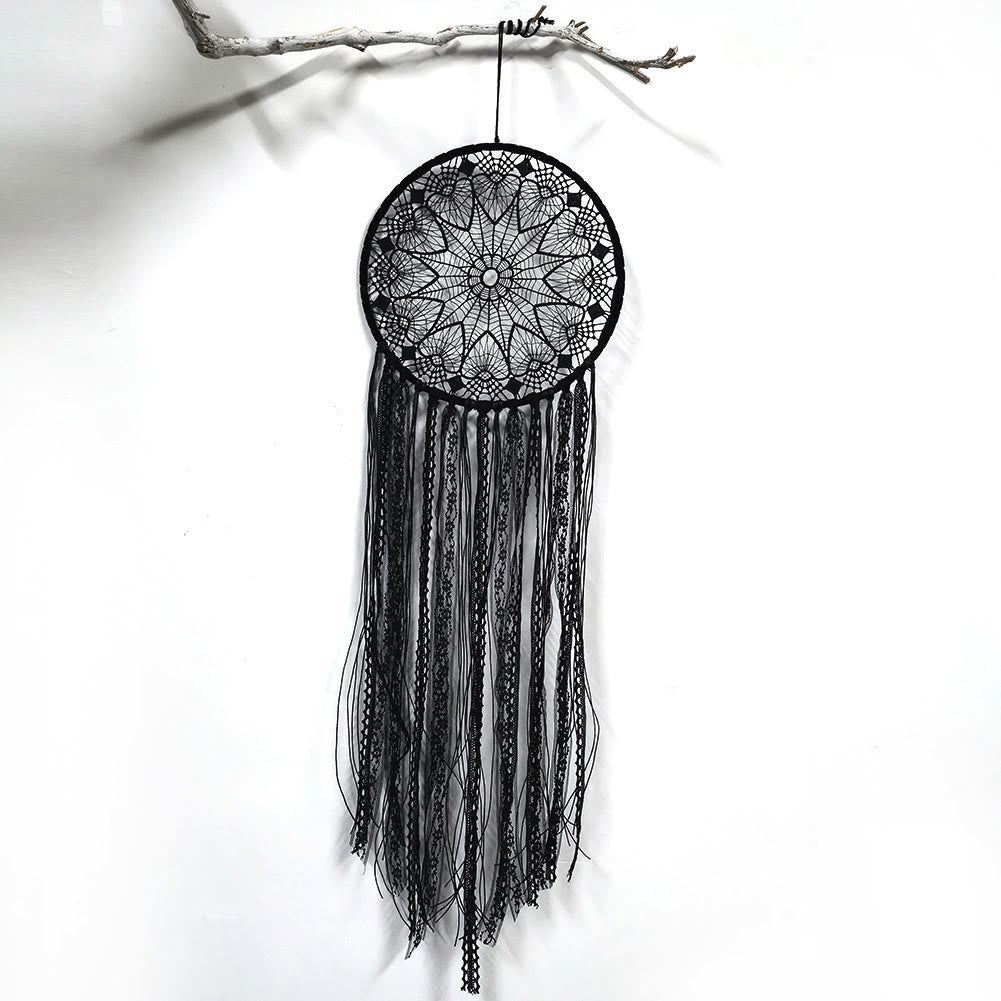 Olivenorma Evil Eye Woven Triangle Tassel Dream Catcher