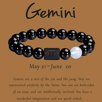 Olivenorma Obsidian Zodiac Lucky Bracelet