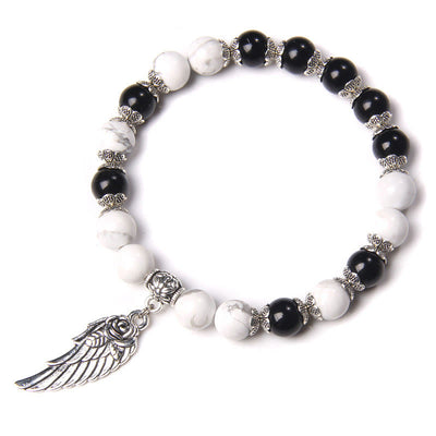 Olivenorma "Peace Energy" - Colors Crystal Agate Wing Bracelet