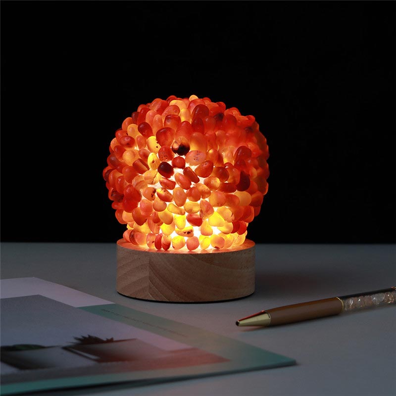 Olivenorma Christmas Crystal Stone Night Light Decoration