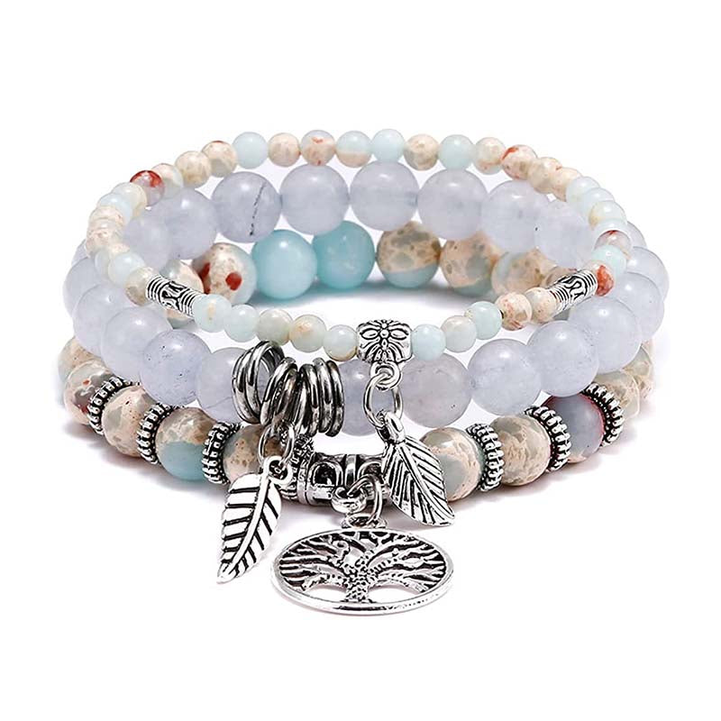 Olivenorma Emperor Stone Tree Of Life Bracelet