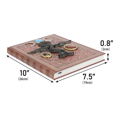 Olivenorma Crystal Stone Flying Dragon Decorative Notebook