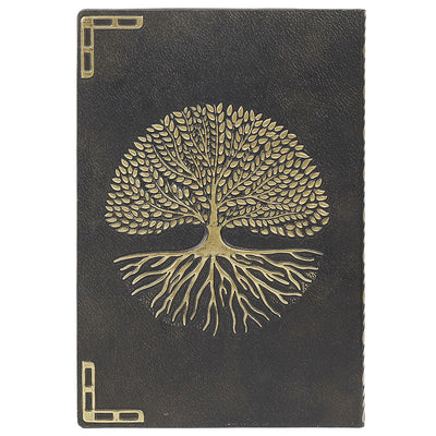 Olivenorma Crystal Stone Chakra Tree Of Life Notebook