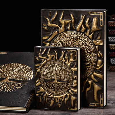 Olivenorma A5 A6 Size Tree Of Life Embossed Notebook