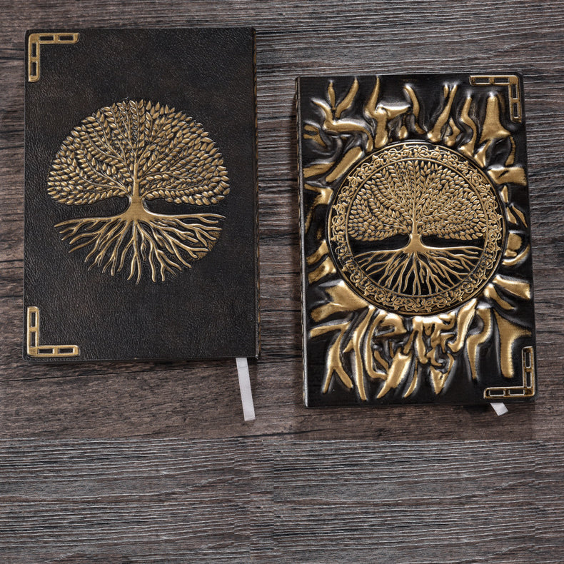 Olivenorma A5 A6 Size Tree Of Life Embossed Notebook