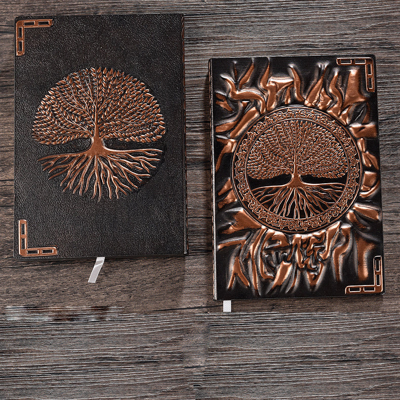 Olivenorma A5 A6 Size Tree Of Life Embossed Notebook