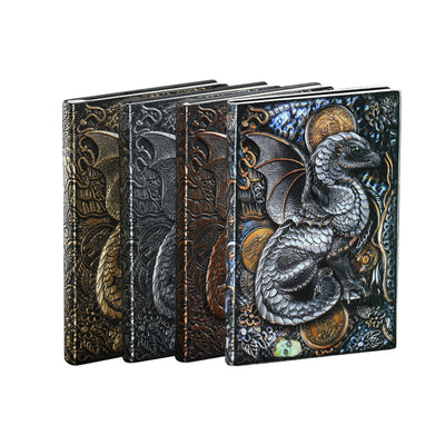 Olivenorma Journal Dragon 3D-Embossed Art Pattern Notebook