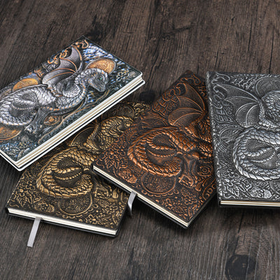 Olivenorma Journal Dragon 3D-Embossed Art Pattern Notebook