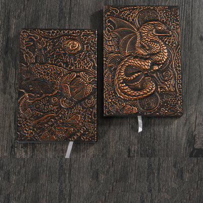 Olivenorma Journal Dragon 3D-Embossed Art Pattern Notebook