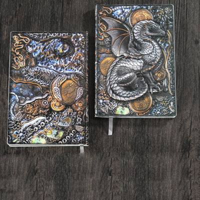 Olivenorma Journal Dragon 3D-Embossed Art Pattern Notebook