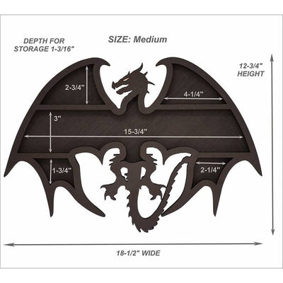 Olivenorma Flying Dragon Crystal Shelf