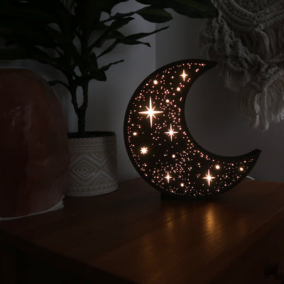 Olivenorma Starry Botanical Moon Lamp