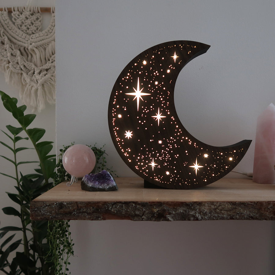 Olivenorma Starry Botanical Moon Lamp