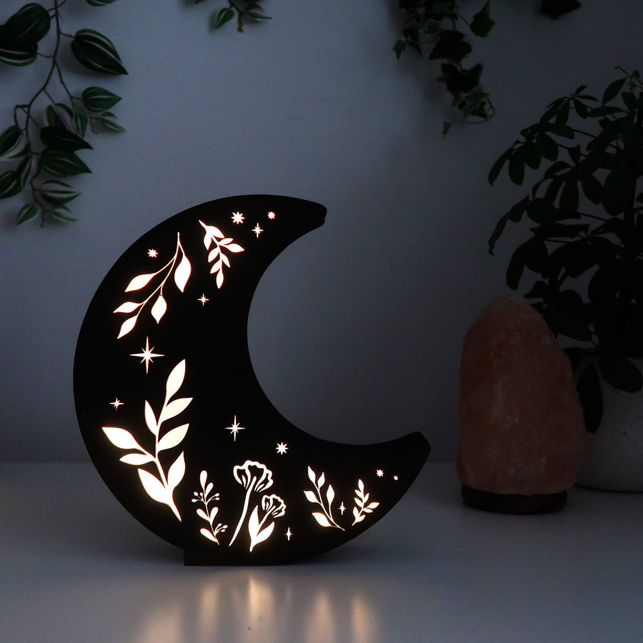 Olivenorma Starry Botanical Moon Lamp