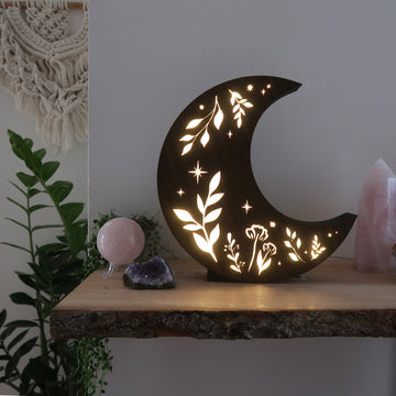 Olivenorma Starry Botanical Moon Lamp