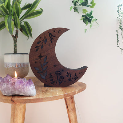 Olivenorma Starry Botanical Moon Lamp