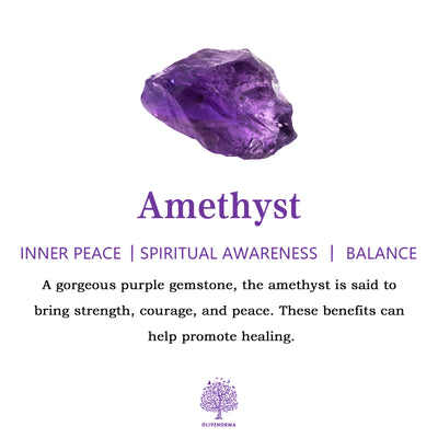 Olivenorma Amethyst Healing Feng Shui Tree