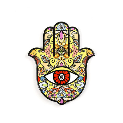 Olivenorma Hamsa Evil Eye Ceramic Insulated Placemat Coaster