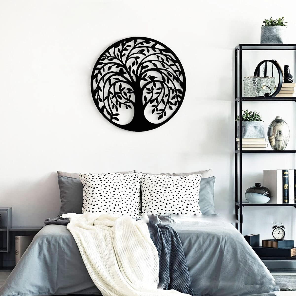 Olivenorma Tree Of Life Metal Wall Decor