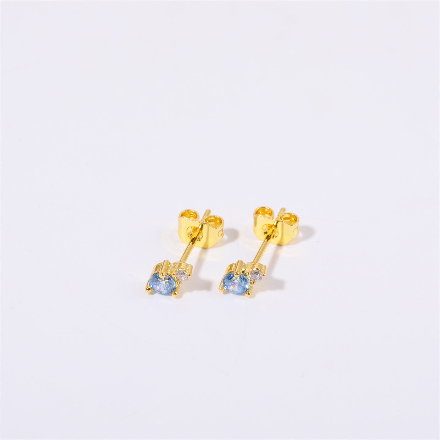 Olivenorma Raindrop Birthstone Stud Earrings