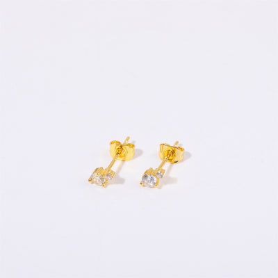 Olivenorma Raindrop Birthstone Stud Earrings