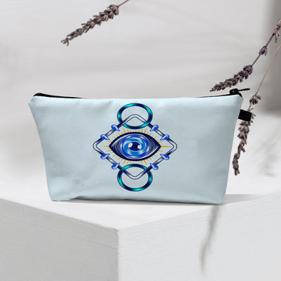 Olivenorma Modern Witchy Boho Evil Eye Cosmetic Bag