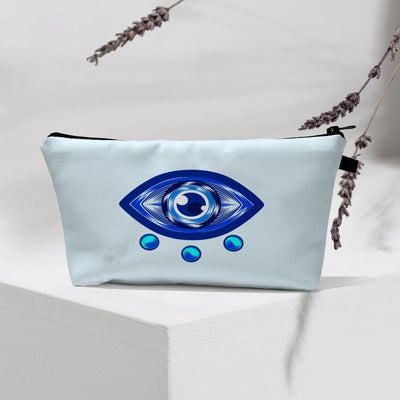 Olivenorma Modern Witchy Boho Evil Eye Cosmetic Bag