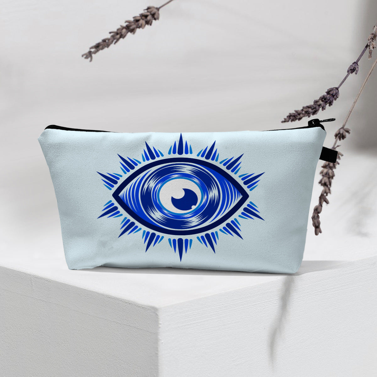 Olivenorma Modern Witchy Boho Evil Eye Cosmetic Bag