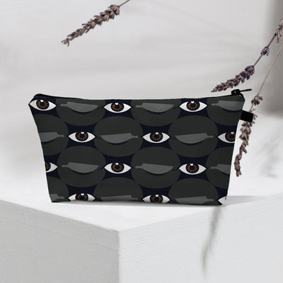 Olivenorma Modern Witchy Boho Evil Eye Cosmetic Bag