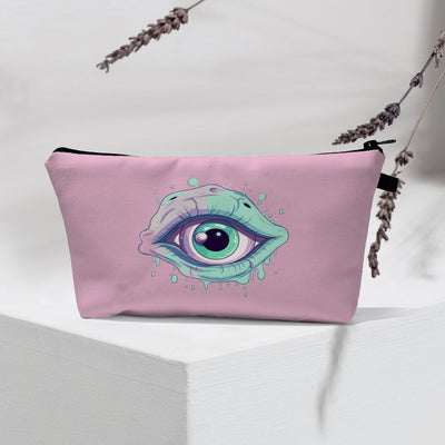 Olivenorma Modern Witchy Boho Evil Eye Cosmetic Bag