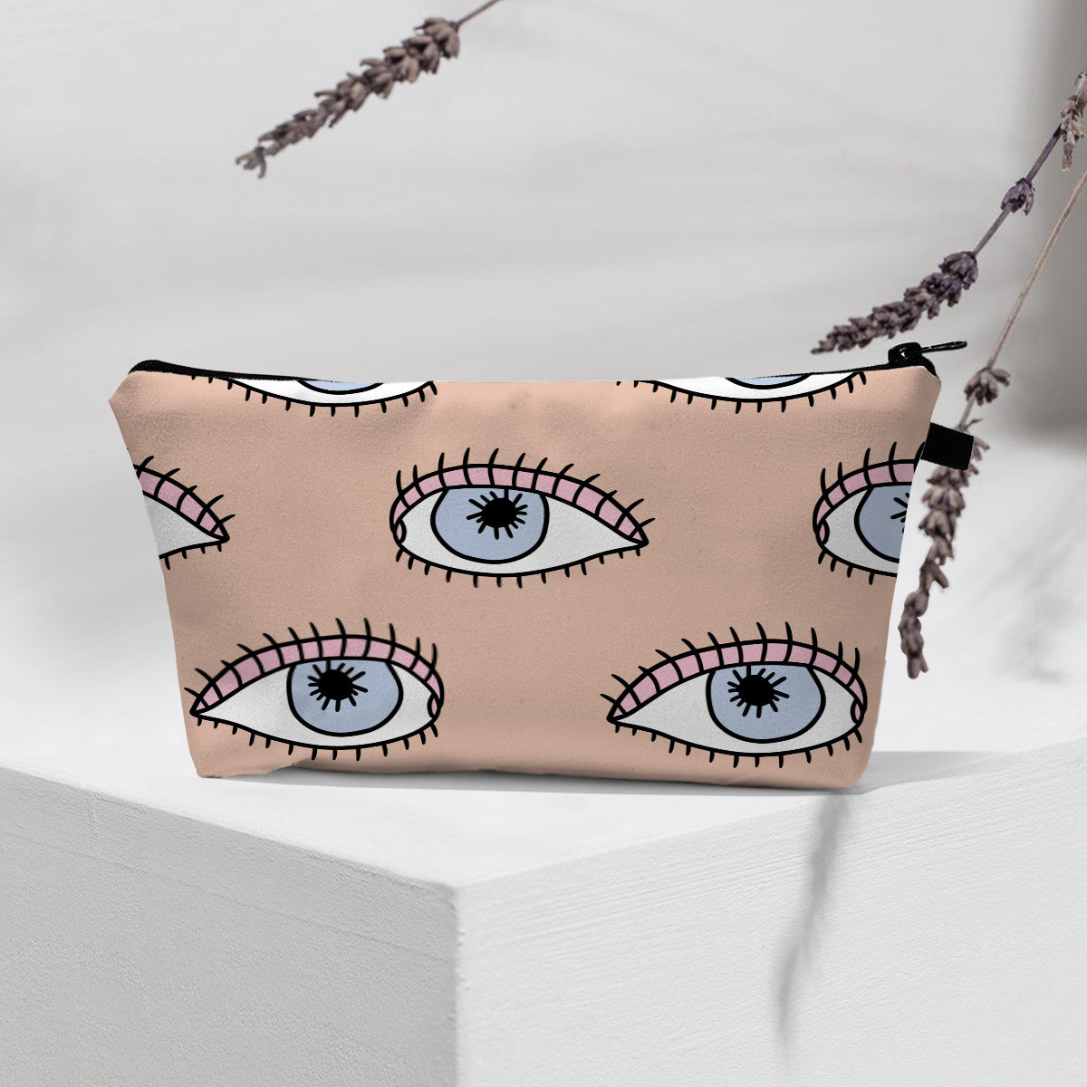 Olivenorma Modern Witchy Boho Evil Eye Cosmetic Bag