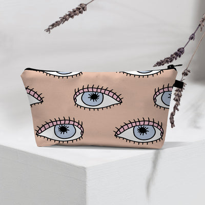 Olivenorma Modern Witchy Boho Evil Eye Cosmetic Bag