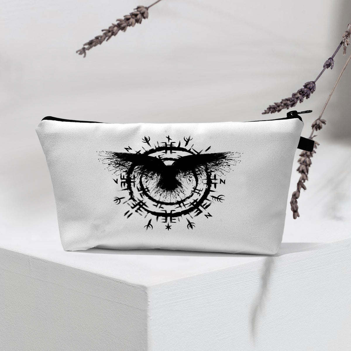 Olivenorma Modern Witchy Boho Evil Eye Cosmetic Bag