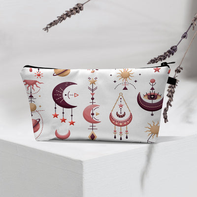 Olivenorma Modern Witchy Boho Evil Eye Cosmetic Bag