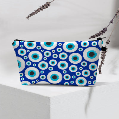 Olivenorma Modern Witchy Boho Evil Eye Cosmetic Bag