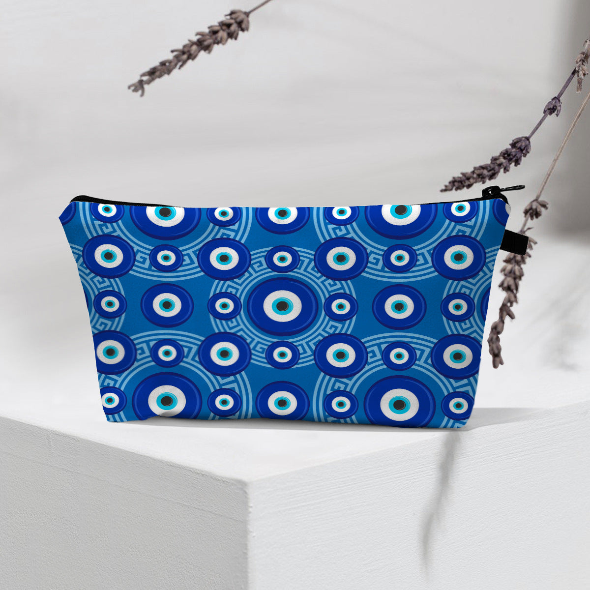 Olivenorma Modern Witchy Boho Evil Eye Cosmetic Bag