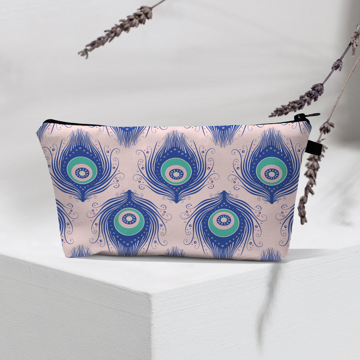 Olivenorma Modern Witchy Boho Evil Eye Cosmetic Bag